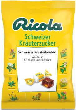 Ricola Schweizer Kräuterzucker Kräuterbonbons 75g Beutel