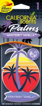 California Scents Palme Monterey Vanille 1er Karte im 24er T-Dsp.
