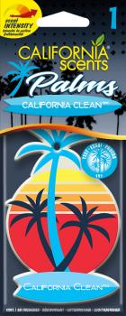 California Scents Palme California Clean 1er Karte im 24er T-Dsp.