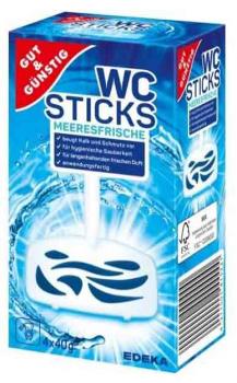 WC-Sticks Ocean Meeresfrische 4x40g G&G