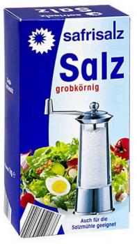SafriSalz grobkörnig(salzmühlen geeignet)1000g Packung