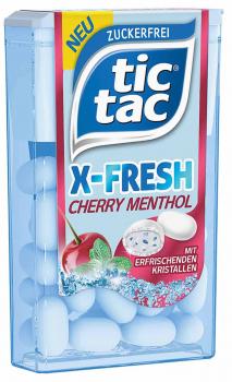 tic tac X-Fresh cherry menthol 16,4g im 24er T-Dsp.