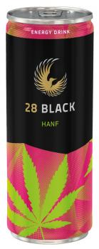 28 Black HANF VEGAN 250ml (DPG Pfanddose) im 24er Tray