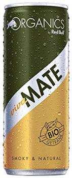 Red Bull Organics Viva Mate biozertifiziert 250ml mit Pflanzenextrakten aus Ingw