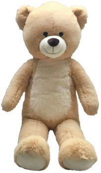 Plüsch Teddybär Beige weiße brust XXL ca.100cm