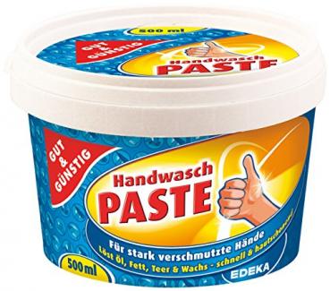 Handwaschpaste Löst Öl, Fett, Teer&Wachs G&G 500ml