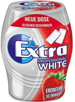 Wrigley´s Extra Professional White STRAWBERRY/ERDBEERE zuckerfrei Erdbeere gesch