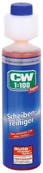 CW1:100 Super Scheibenreiniger Konzentrat 1:100 250ml Dosierkopf Flasche im 15er