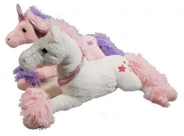 Einhorn liegend 2-farben sort. ca. 60cm